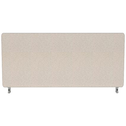 Impulse Plus Desk Screen, 800x400mm, Light Grey