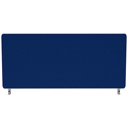 Impulse Plus Desk Screen, 800x400mm, Powder Blue Impulse Plus Desk Screen, 800x400mm, Powder Blue