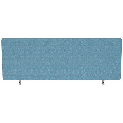 Impulse Plus Desk Screen, 1000x400mm, Sky Blue