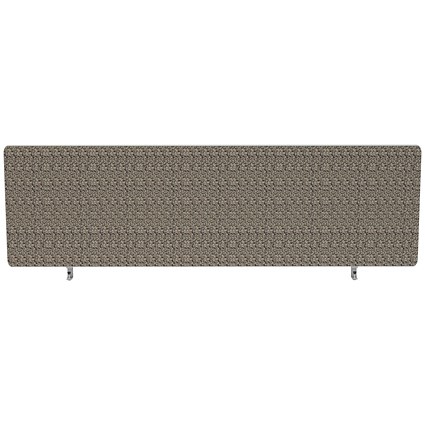 Impulse Plus Desk Screen, 1200x400mm, Lead