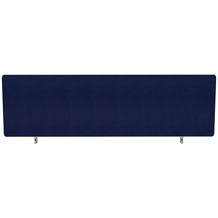 Impulse Plus Desk Screen, 1200x400mm, Royal Blue