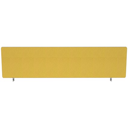 Impulse Plus Desk Screen, 1400x400mm, Beige