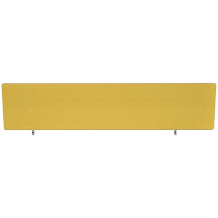 Impulse Plus Desk Screen, 1600x400mm, Beige