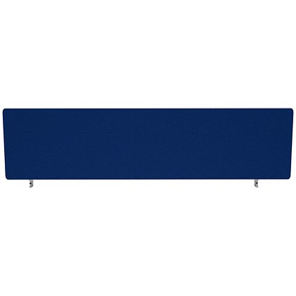 Impulse Plus Desk Screen, 1600x400mm, Powder Blue