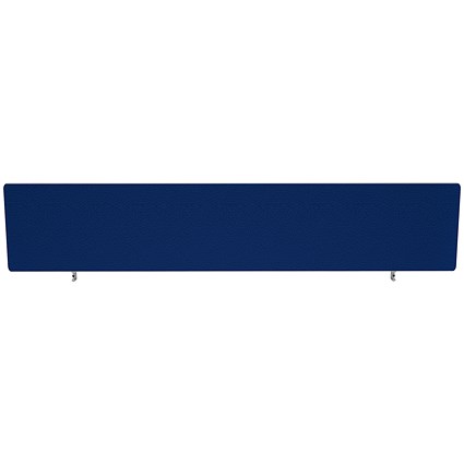 Impulse Plus Desk Screen, 1800x400mm, Powder Blue