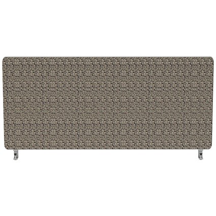 Impulse Plus Desk Screen, 800x300mm, Lead