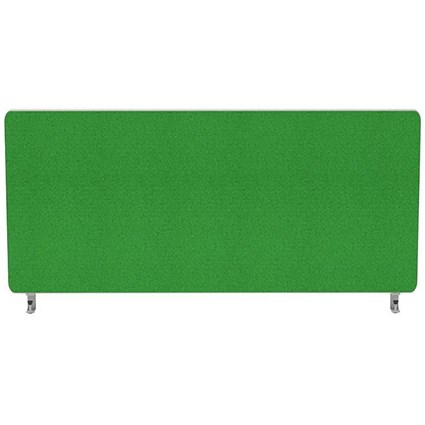 Impulse Plus Desk Screen, 800x300mm, Palm Green
