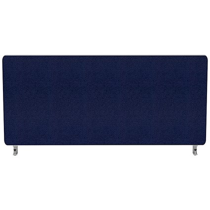 Impulse Plus Desk Screen, 800x300mm, Royal Blue Impulse Plus Desk Screen, 800x300mm, Royal Blue