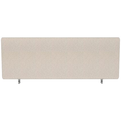 Impulse Plus Desk Screen, 1000x300mm, Light Grey Impulse Plus Desk Screen, 1000x300mm, Light Grey