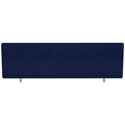 Impulse Plus Desk Screen, 1200x300mm, Royal Blue