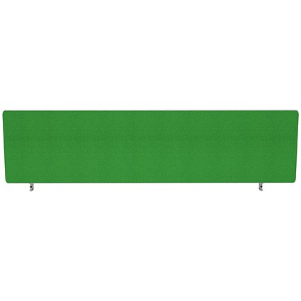 Impulse Plus Desk Screen, 1400x300mm, Palm Green