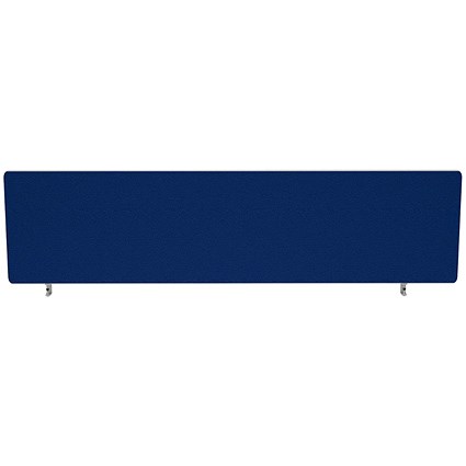 Impulse Plus Desk Screen, 1400x300mm, Powder Blue
