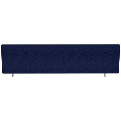 Impulse Plus Desk Screen, 1400x300mm, Royal Blue Impulse Plus Desk Screen, 1400x300mm, Royal Blue