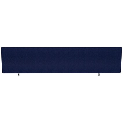 Impulse Plus Desk Screen, 1600x300mm, Royal Blue Impulse Plus Desk Screen, 1600x300mm, Royal Blue