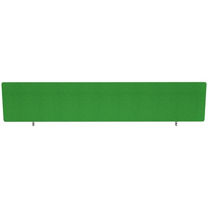 Impulse Plus Desk Screen, 1800x300mm, Palm Green