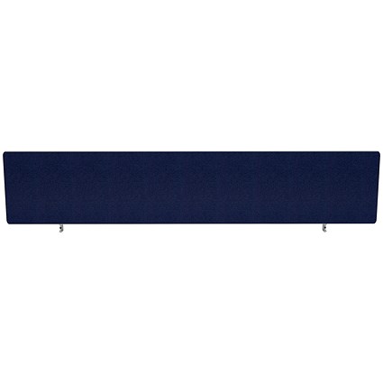 Impulse Plus Desk Screen, 1800x300mm, Royal Blue Impulse Plus Desk Screen, 1800x300mm, Royal Blue