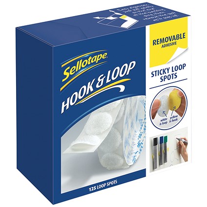Sellotape Removable Loop Spots - Pack of 125