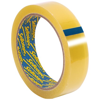 Sellotape Original Golden Tape, 24mmx50m Sellotape Original Golden Tape, 24mmx50m