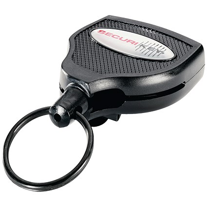 Securikey Super 48 Polycarbonate Deluxe Heavy Duty Self-Retracting Key Reel, Grey Securikey Super 48 Polycarbonate Deluxe Heavy Duty Self-Retracting Key Reel, Grey