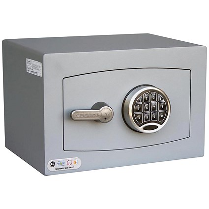 Securikey Mini Vault S2 Silver 0 Electronic Dark Grey SFMV-0ZE-S-S2