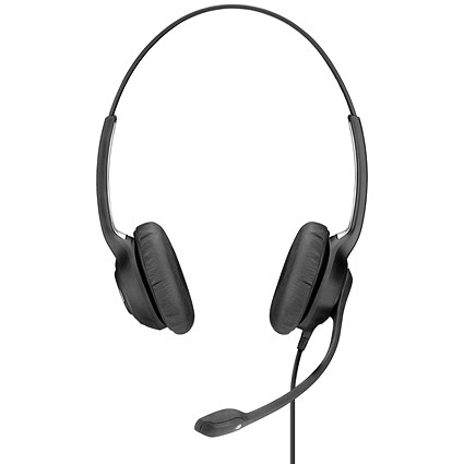 EPOS Impact SC 260 Wired Binaural Headband Headset Black 1000515