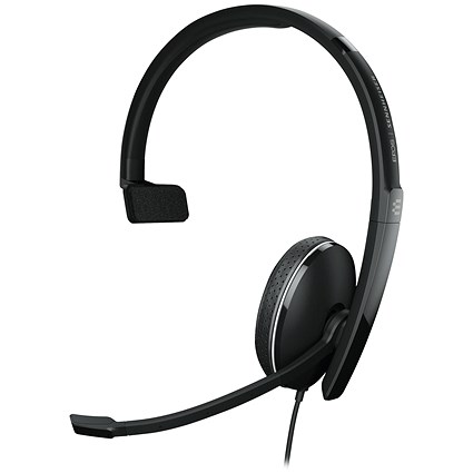 Sennheiser Epos Adapt 135 T Monaural USB Headset with 3.5mm Jack Black 1000900