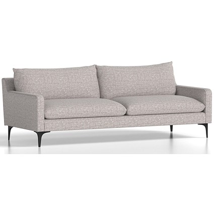 Emmy Cushioned 3 Seater Sofa, Light Grey Emmy Cushioned 3 Seater Sofa, Light Grey