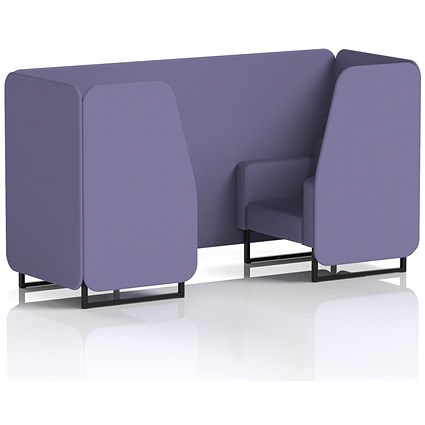 Brixworth 2 Seater Booth, Black Legs, Synergy Fabric, Order Panels And Sofa Brixworth 2 Seater Booth, Black Legs, Synergy Fabric, Order Panels And Sofa