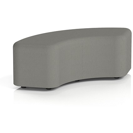 Harlestone 90 Degree Stool, In Yoredale Fabric, Hardraw Body And Top