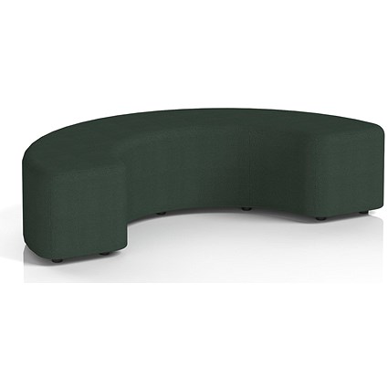 Harlestone 180 Degree Stool, In Yoredale Fabric, Ingleton Body And Top