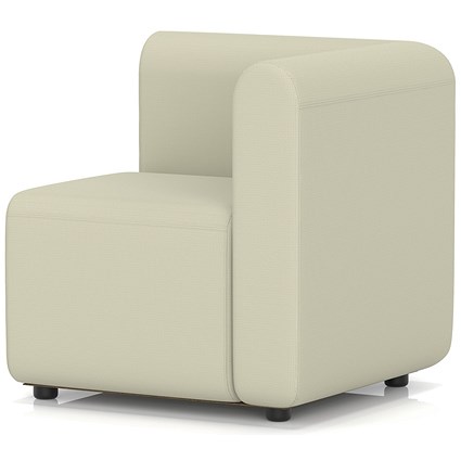 Mawsley Modular Seating Left End Unit, Era - Futurist