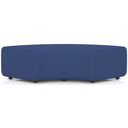 Mawsley Modular Seating 90 Degree Backless Curved Unit, Era - Perennial