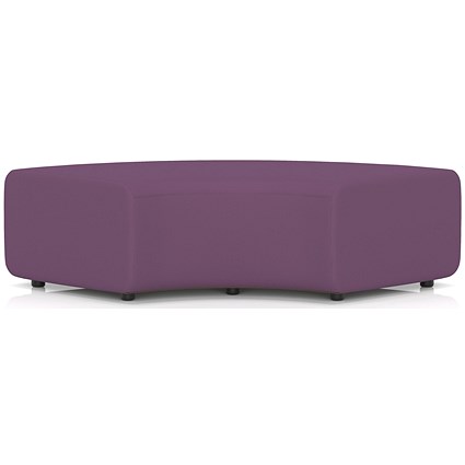 Mawsley Modular Seating 90 Degree Backless Curved Unit, Era - Prime