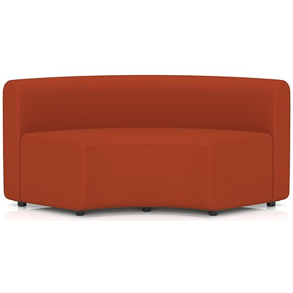 Mawsley Modular Seating 90 Degree Inner Curve Low Back Unit, Era - Experience