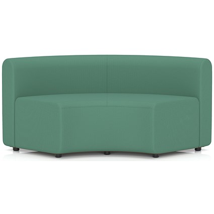 Mawsley Modular Seating 90 Degree Inner Curve Low Back Unit, Era - Rest