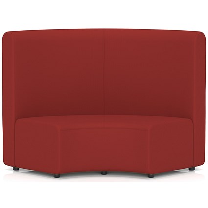 Mawsley Modular Seating 90 Degree Inner Curve High Back Unit, Era - Extent