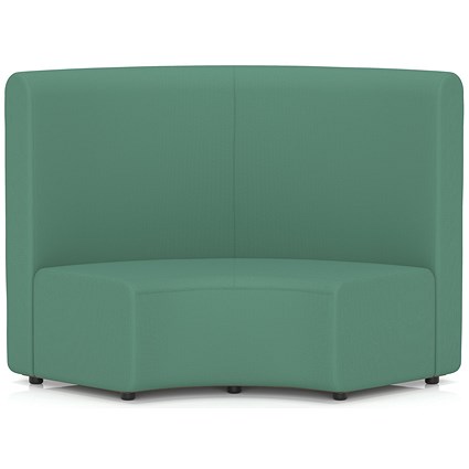 Mawsley Modular Seating 90 Degree Inner Curve High Back Unit, Era - Rest