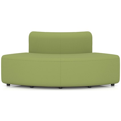 Mawsley Modular Seating 90 Degree Outer Curve Low Back Unit, Era - Endurance