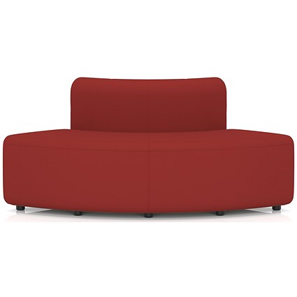 Mawsley Modular Seating 90 Degree Outer Curve Low Back Unit, Era - Extent