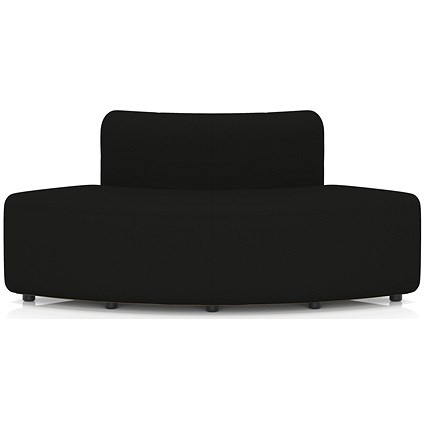 Mawsley Modular Seating 90 Degree Outer Curve Low Back Unit, Era - Forward