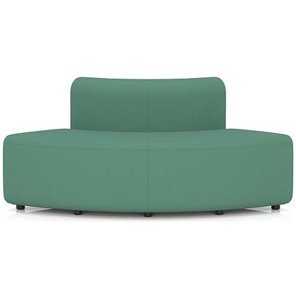Mawsley Modular Seating 90 Degree Outer Curve Low Back Unit, Era - Rest
