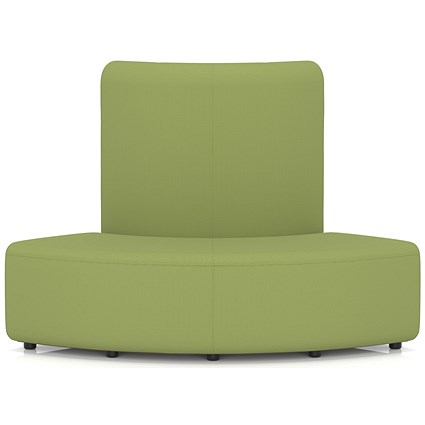 Mawsley Modular Seating 90 Degree Outer Curve High Back Unit, Era - Endurance