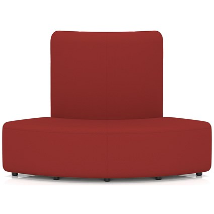 Mawsley Modular Seating 90 Degree Outer Curve High Back Unit, Era - Extent