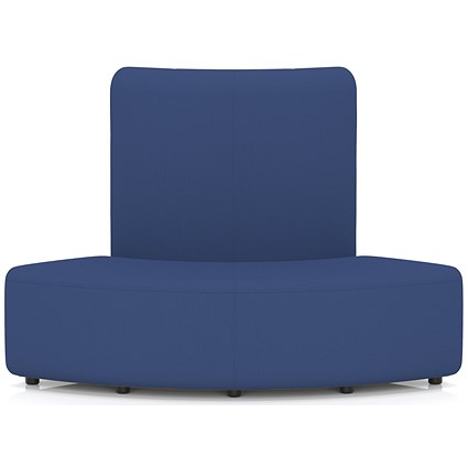 Mawsley Modular Seating 90 Degree Outer Curve High Back Unit, Era - Perennial