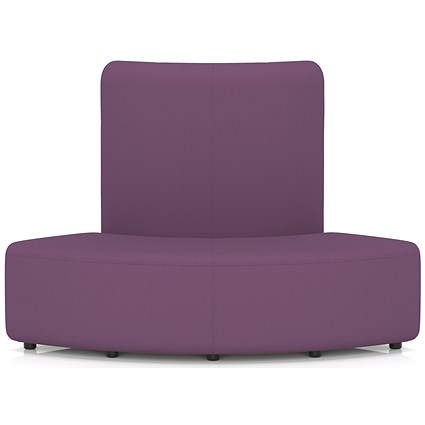 Mawsley Modular Seating 90 Degree Outer Curve High Back Unit, Era - Prime
