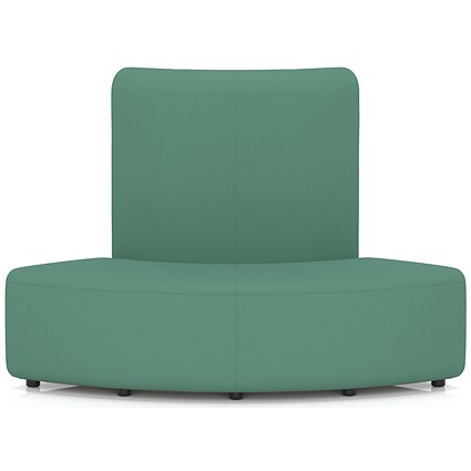 Mawsley Modular Seating 90 Degree Outer Curve High Back Unit, Era - Rest