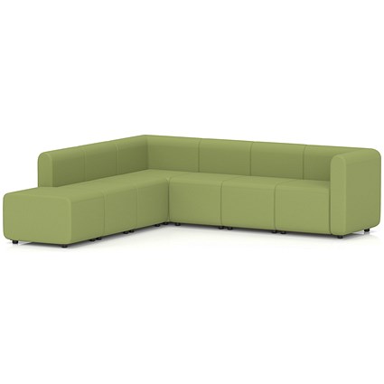 Mawsley Modular Seating Set L-Shaped Corner Sofa, 7 Seater, With Left Arms, Era - Endurance