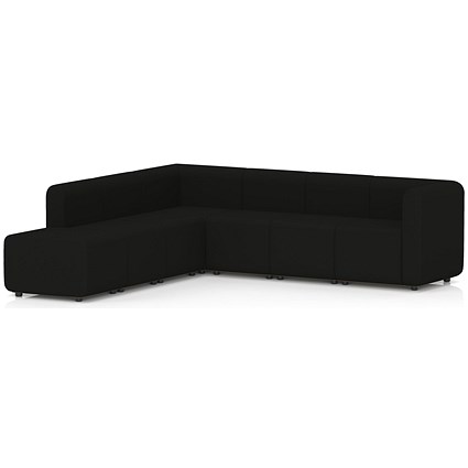 Mawsley Modular Seating Set L-Shaped Corner Sofa, 7 Seater, With Left Arms, Era - Forward