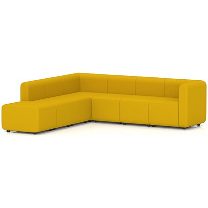 Mawsley Modular Seating Set L-Shaped Corner Sofa, 7 Seater, With Left Arms, Era - Occasion