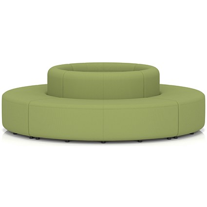 Mawsley Modular Seating Set Circular Island, Low Back, Era - Endurance